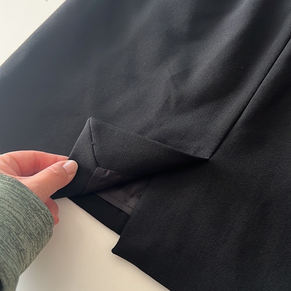 Off-White High-Rise Wool Pencil Skirt Formal Streetwear, US 6 - Picture 9 of 16